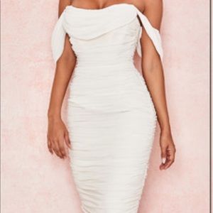 House of CB Carlotta Ivory Dress L